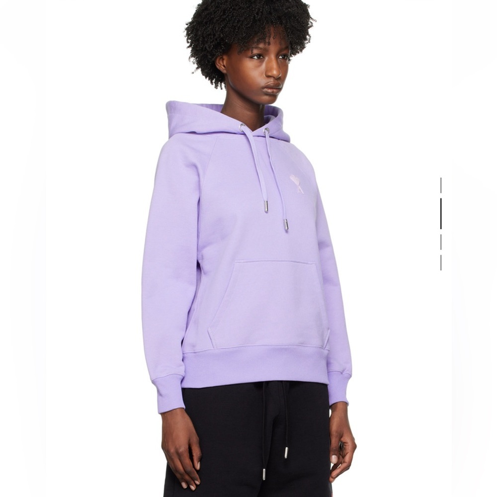 Ami Exclusive Purple de Cœur Hoodie